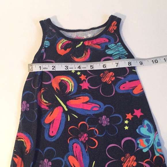 Circo navy blue butterfly dress size 12 mo… - Picture 6 of 8